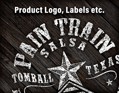 Pain Train Salsa Labels and More