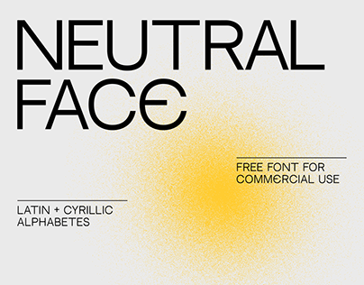 NEUTRAL FACE — FREE FONT