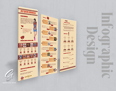 Actress Infographic / Ayşen Gruda Infografık Tasarımı