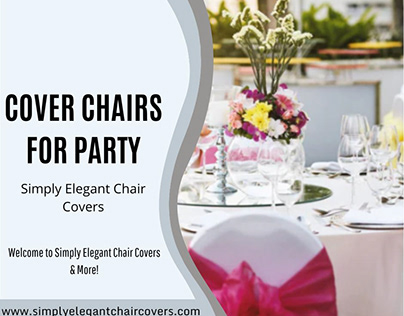 Cover Chairs For Party | Simply Elegant Chair Covers