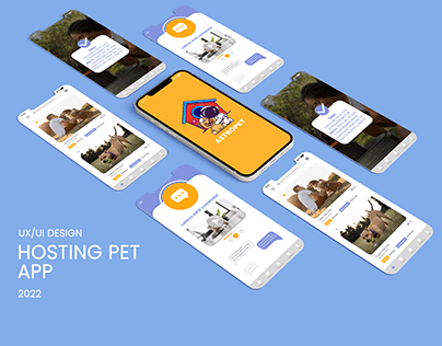 UX/UI DESIGN - HOSTING PET APP