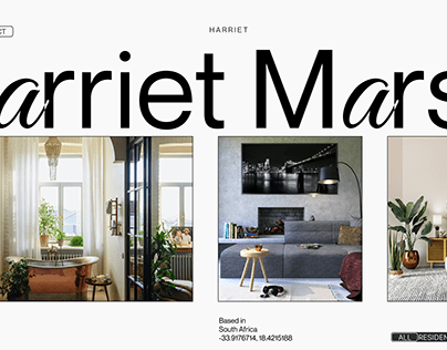 Project thumbnail - Harriet Marsh- Interior Design- UI