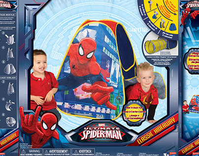 Spider-Man Claissic Hideaway Package Design