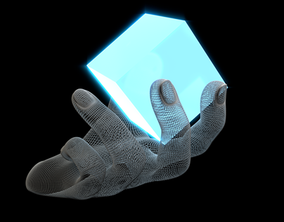 Wireframe Hand