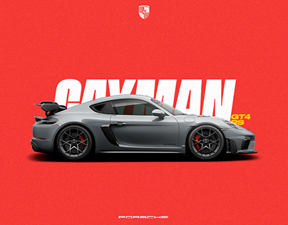 Porsche Cayman GT4-RS Poster