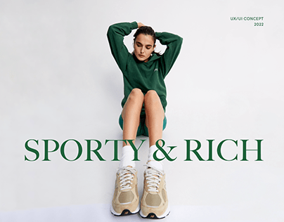 Sporty & Rich — Redesign Concept