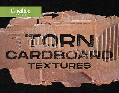 Torn Cardboard textures