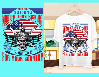 US Military T-Shirt Design