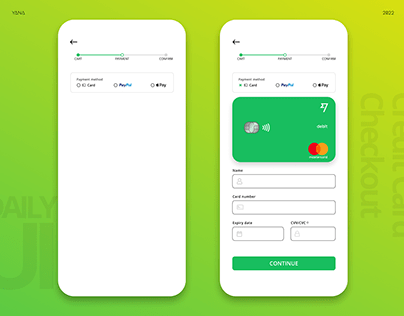 Credit Card Checkout Daily UI
