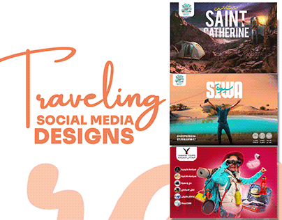 Project thumbnail - Traveling Social Media Designs
