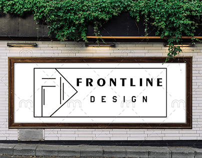 Frontline Design Logo - By Moo Designs
