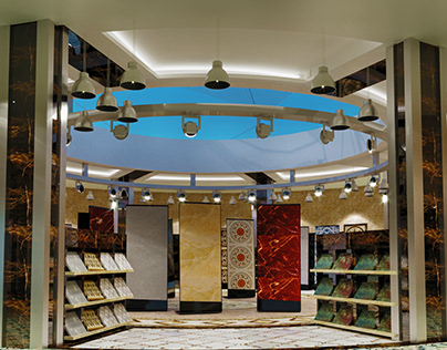 Interior Design for Showroom (Marble & Granite)