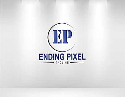 Ending Pixel Logo Design
