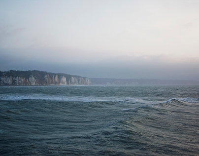 Normandy coastline