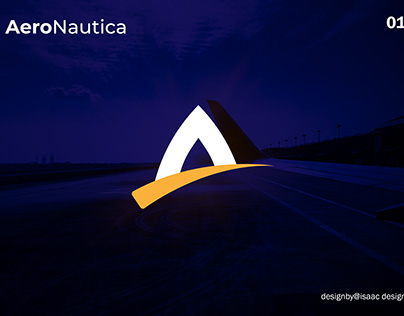 Aeronautica logo design