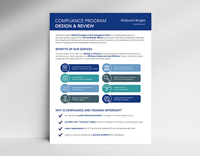 Compliance Design & Review Infographic