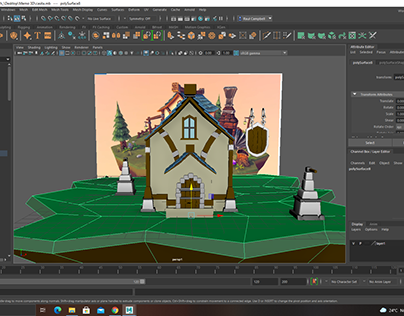 Escenario Casa 3D (Adaptación)