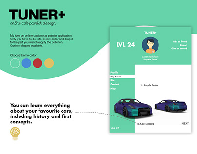 Tuner+ App Design