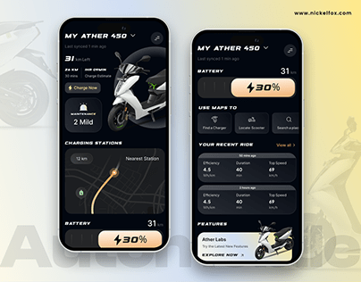 Ather Energy - Electric Scooter App