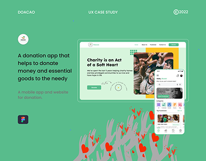 Doacao | A mobile app and website for donation