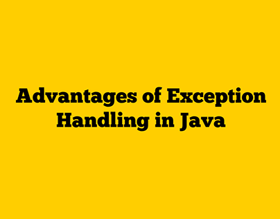 Advantages of Exception Handling in Java