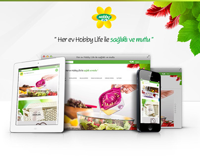 Household Products Web Design