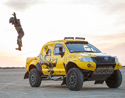 Fahrzeugbeschriftung-Design (Dakar-Team, Zypern, 2020)