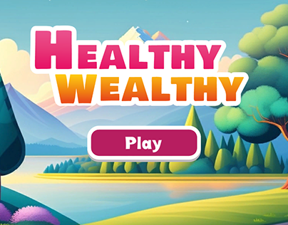 Healthy Wealthy 2D Platform Game