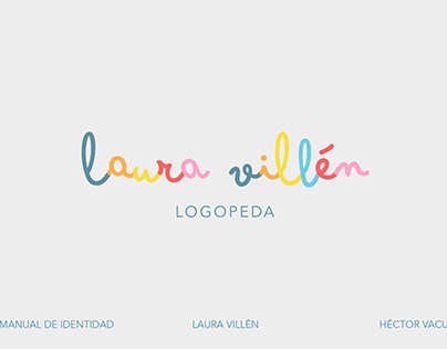 Manual de identidad Laura Villén- Logopeda