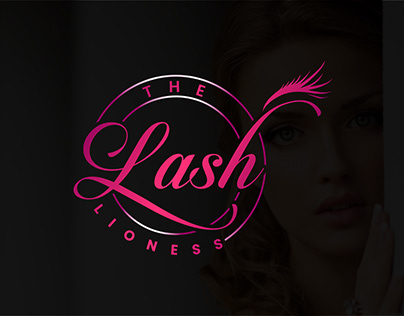 Lash Lioness Logo Design