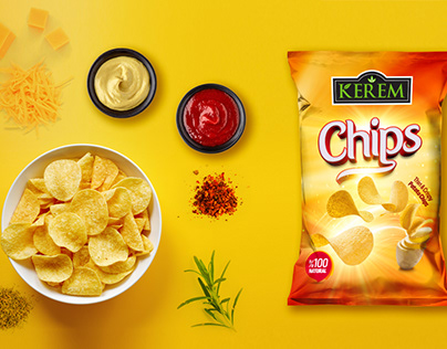 Potato Chips Packaging Design (Lays Ruffles Doritos)