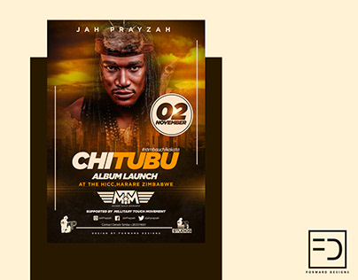 Jah Prayzah Chitubu album launch advert