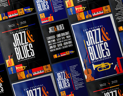 Festival Jazz e Blues | Identidade Visual