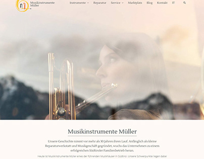 Musik Müller Webdesign