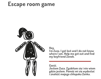 Escape room game