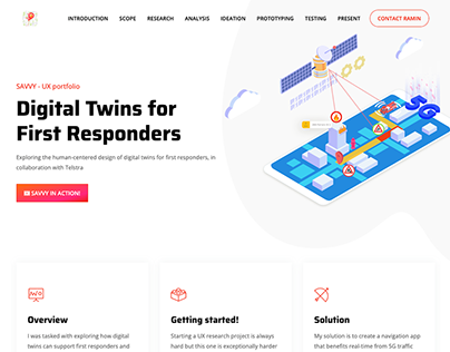 UX project: Digital Twins for First Responders