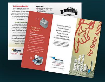 Jersey Mail Systems brochure