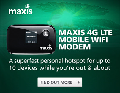 Maxis Web Banners