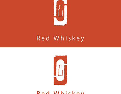 Red Whiskey Logo Concept
