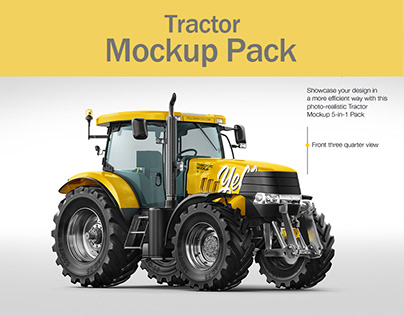 Tractor Mockup Pack