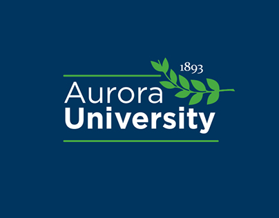 Aurora University Logo Build