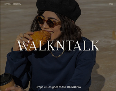 WALKNTALK BRAND IDENTITY |Фирменный стиль |Бренд одежды