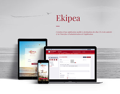 Design d'interface - Ekipea