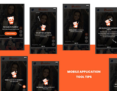 Tooltips design | Mobile application