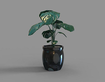 3D Flower Pot