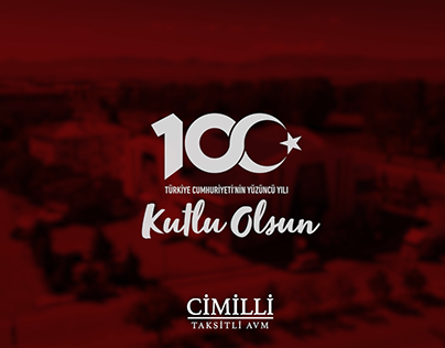 Cimilli AVM 29 Ekim Cumhuriyetin 100.Yılı Özel Videosu
