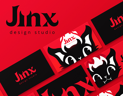JINX design studio branding | 2022