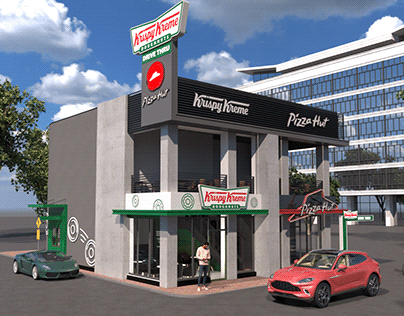 Krispy Kreme & Pizza Hut Bellagio