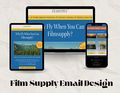 Film Supply Email Design