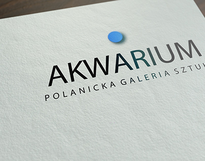 Projekt logo dla galerii sztuki.